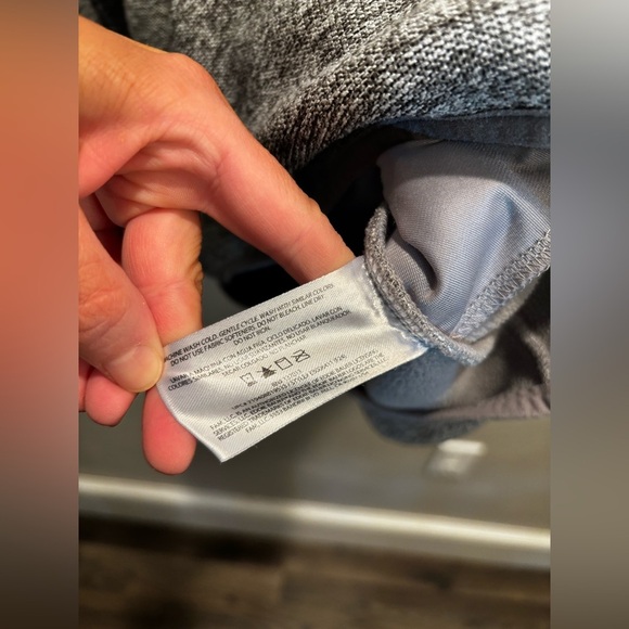 Eddie Bauer Men's Heather Gray Zip-Up Sweater large winter fall neutral basic - Picture 8 of 14